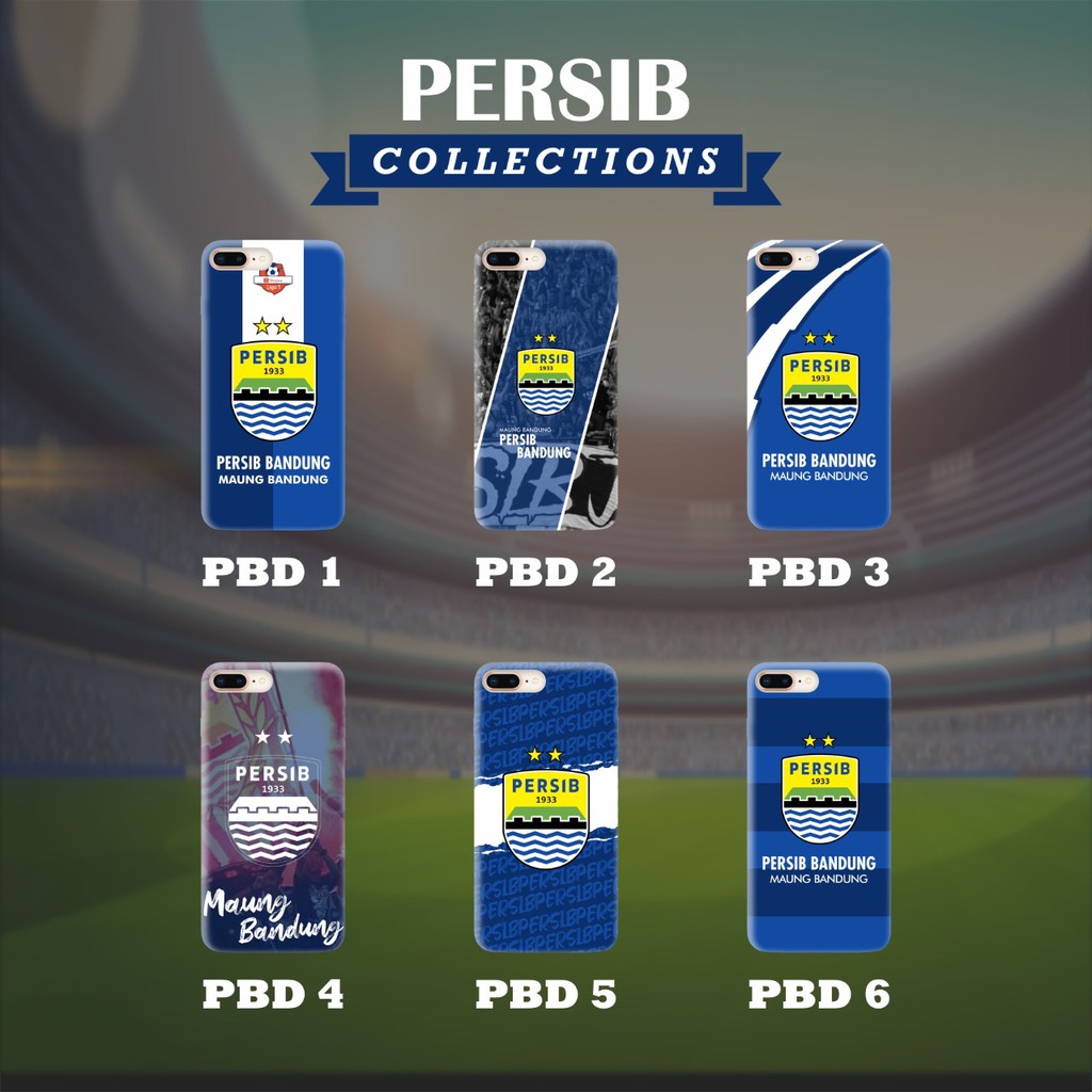 ready stok PERSIB softcase printing iphone samsung vivo oppo redmi huawei realme asus nokia all type