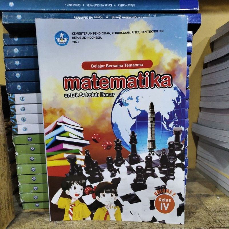 Jual Buku Paket Belajar Bersama Temanmu Matematika Kelas 4 Sd Vol 2 ...