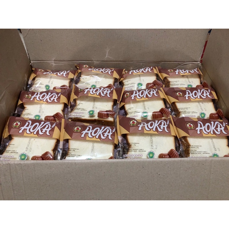 

JUAL PAKET ROTI PANGGANG AOKA RASA COKELAT [BUNDLING 10 PCS] Lembut Rotinya, Manis Creamy cokelatnya