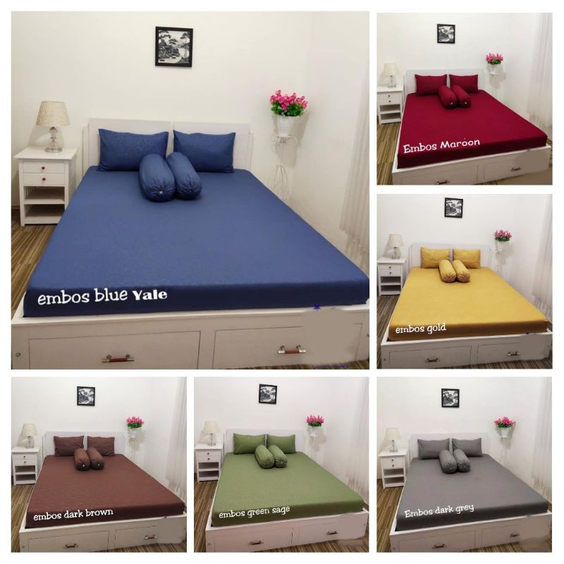 SPREI POLOS EMBOS HOME MADE 120 160 180/SPREI EMBOS 120 160 180