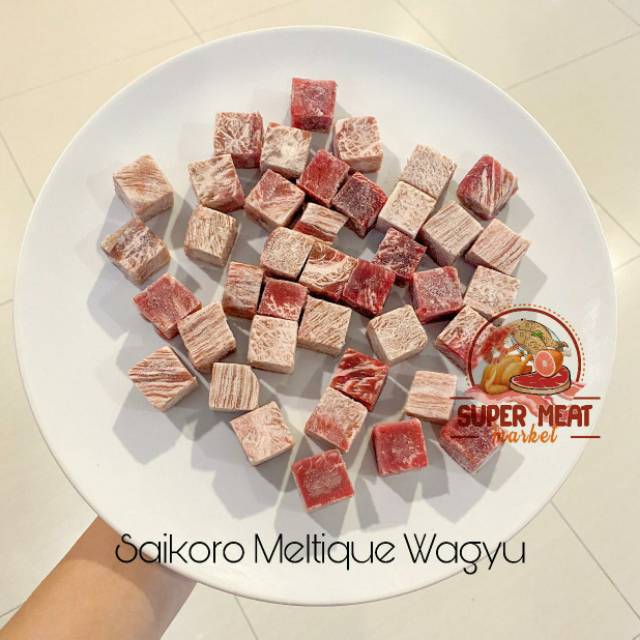 1kg Saikoro Meltique Wagyu Beef Cube