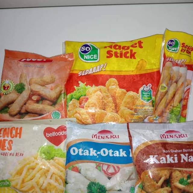 

Paket Frozen food 60ribu