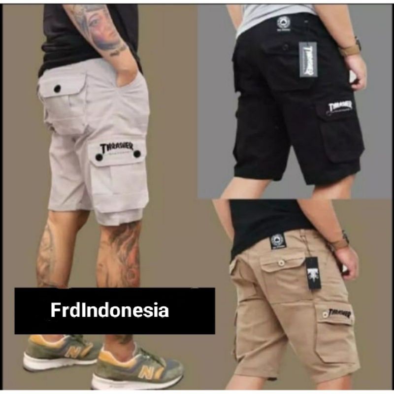 Yang Lagi Hits Celana Cargo Pendek Terlaris Celana Thrasher Pendek
