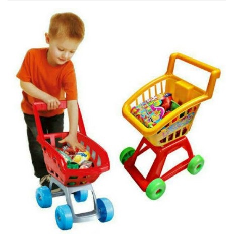 Mainan Keranjang Belanja / Trolley Super Market set 918