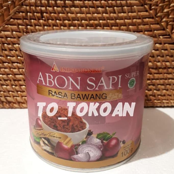 

Indoabonku Abon Sapi Super Rasa Bawang 100 Gr