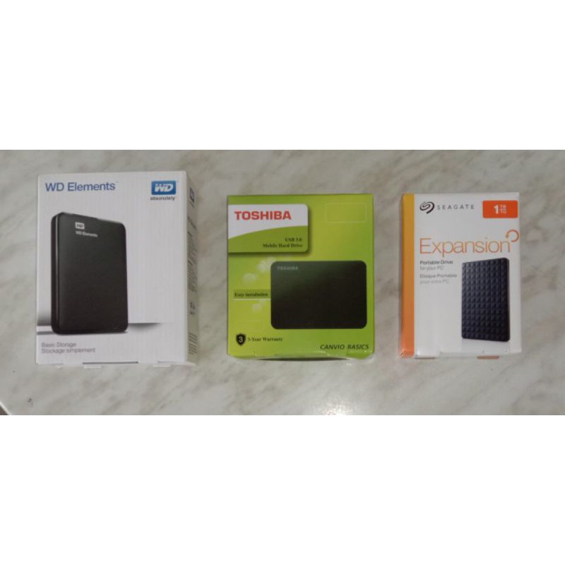 HDD Case Seagate / Toshiba / WD Elements / Casing Harddisk External