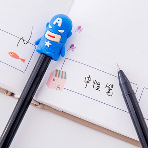 pen gel superhero hero gel ballpoint spe049