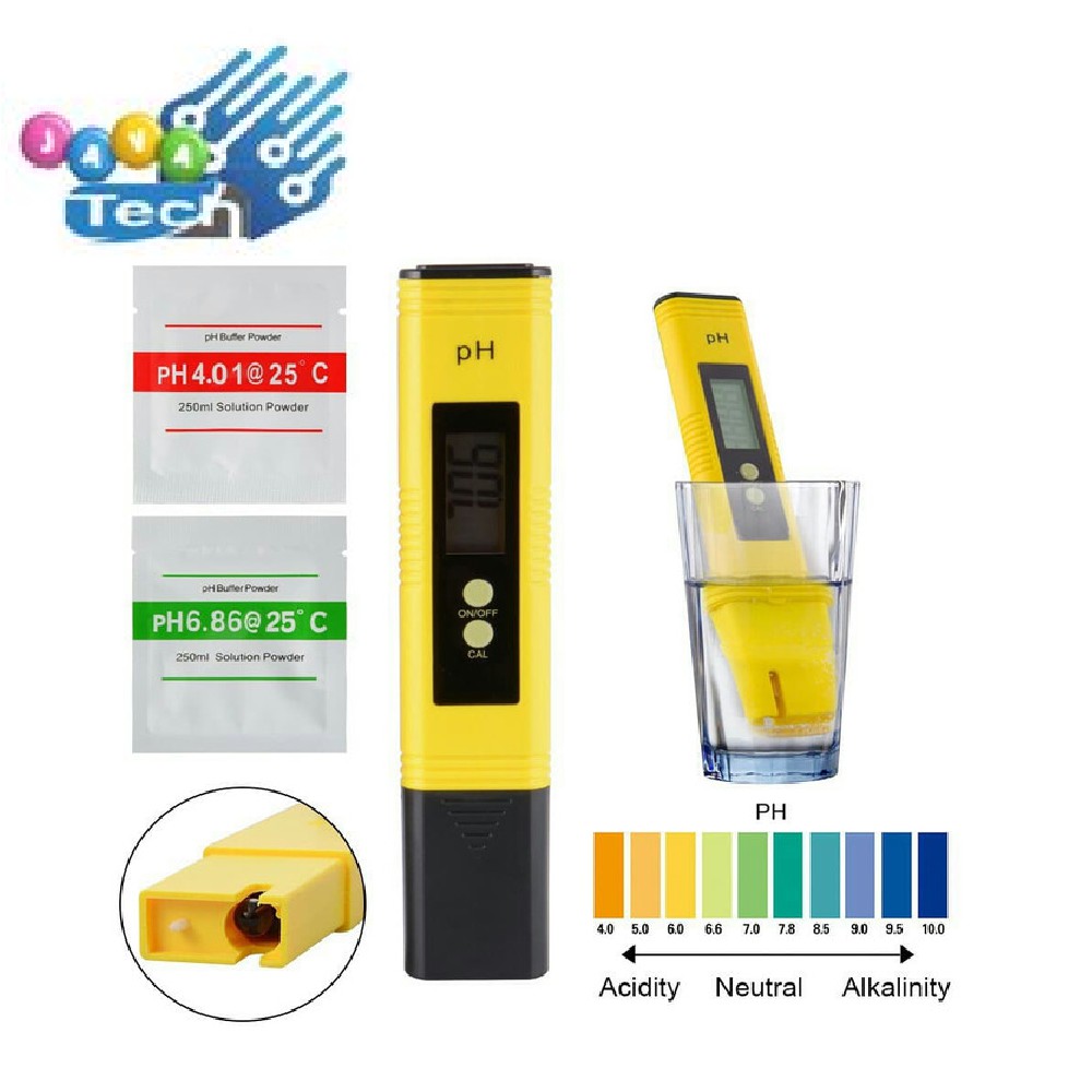 Paket PH Meter Digital Otomatis Kalibrasi Dan TDS EC Meter Hidroponik