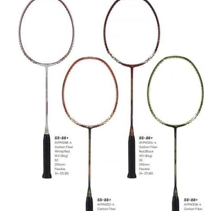 Original Lining Super Series Ss 88 Plus Raket Badminton