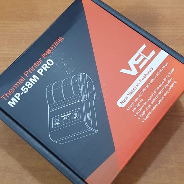 PRINTER KASIR THERMAL BLUETOOTH 58MM VSC MP-58M THERMAL STRUK KASIR