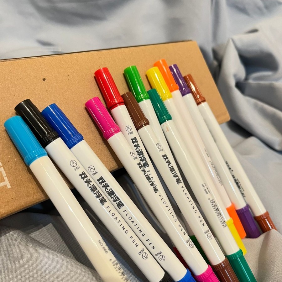 

SPIDOL FLOATING ISI 12 WARNA HIGHLIGHTER 1 SET BOX LENGKAP