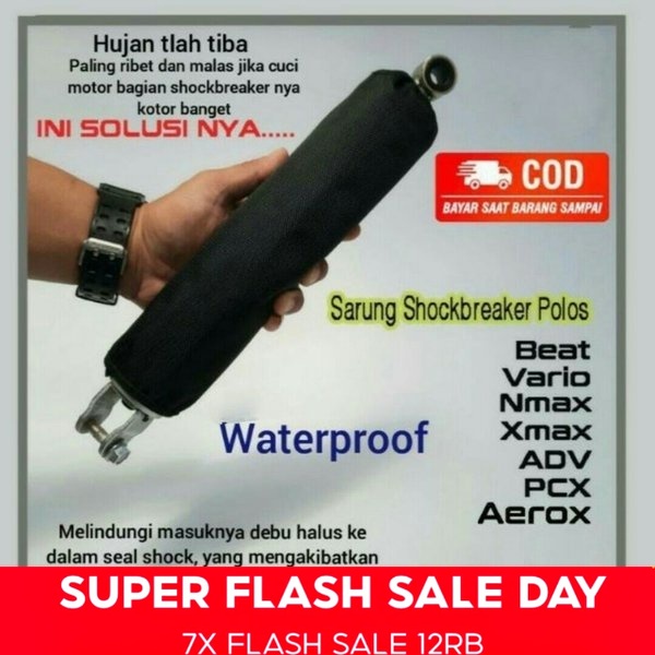 SARUNG SHOCK COVER SHOCK YSS OHLINS WP RCB SHOWA HRC DYTONA NMAX PCX AEROX VARIO HONDA YAMAHA POLOS 
