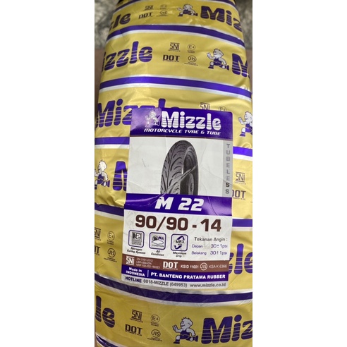 Ban Mizzle M22 90/90 Ring 14 Tubeless