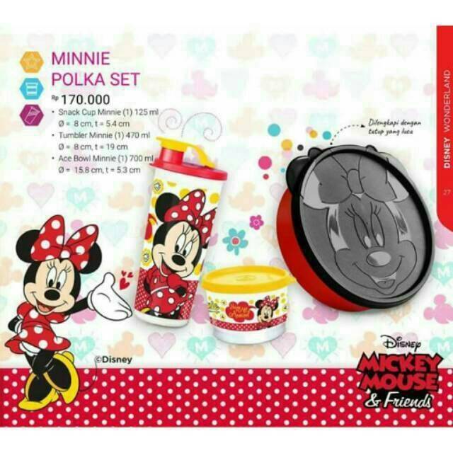 PROMO MICKEY POLKA SET &amp; MINNIE POLKA SET Rp.180.000