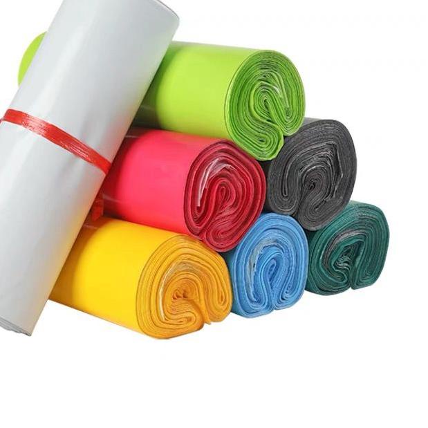 

○ Polymailer / Plastik Packing Online Shop 40X50CM LDPE WARNA Glossy Isi 100Pcs Lem Perekat Grosir ➴