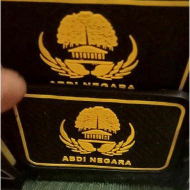 Jual patch ruber korpri logo korpri emblem karet korpri patch rubber