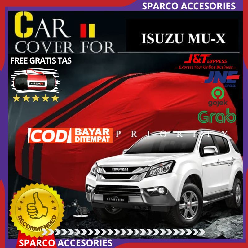 Cover sarung Mobil Isuzu Mux Mu x Mu-X Warna Premium Anti Air waterproof Body Cover Isuzu MUX mu x