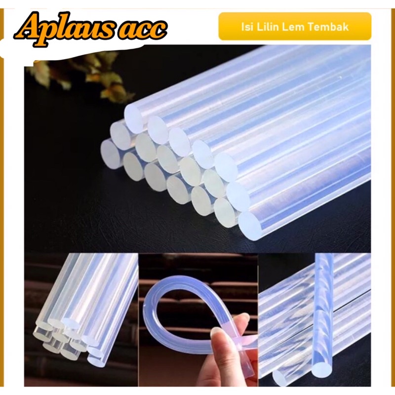 

Isi Lem Tembak Glue Gun Refill Lem Lilin Tembak Transparan