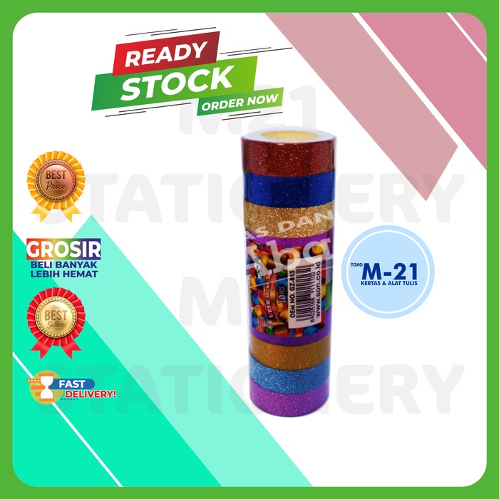 

ISOLASI GLITTER 1/2X10 SON GZ865