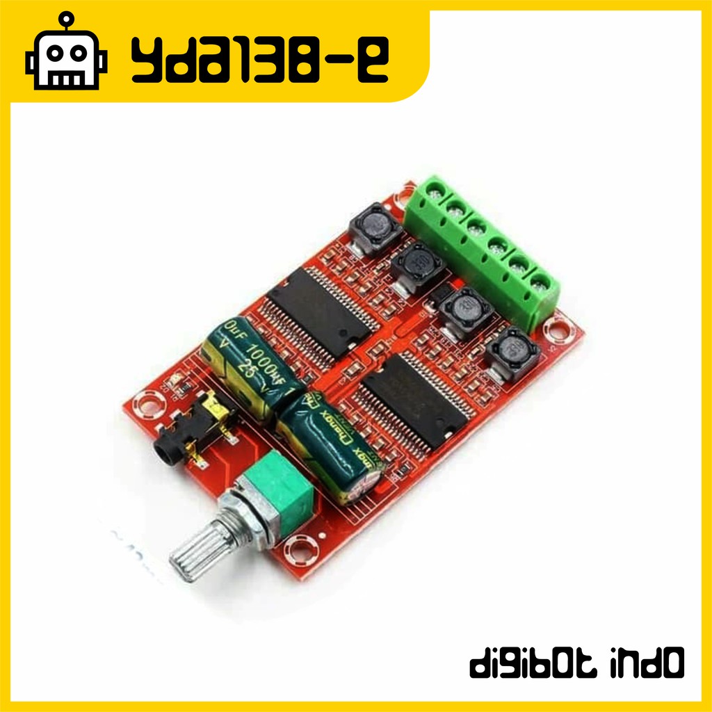 YDA138-E 2x20W Stereo Power Amplifier - Yamaha YDA138 YDA