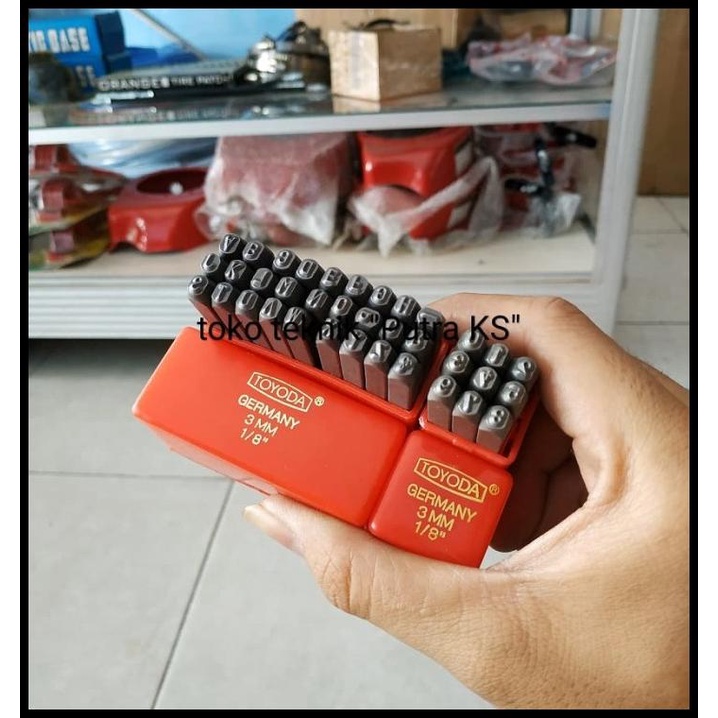 

Force | Paket Set Lengkap Alat Ketok Angka Dan Ketok Huruf Ukuran 3Mm