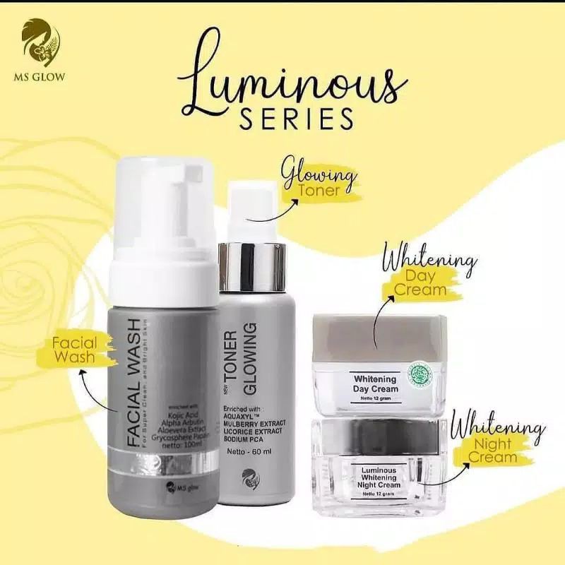 Ms Glow Luminous Series Satu Paket