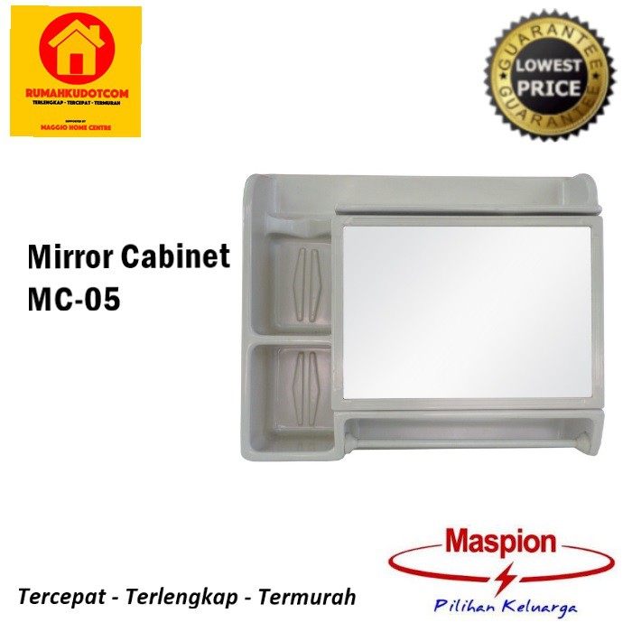 Kotak Obat / Tempat Obat Kaca MC 05 - Maspion Plastic