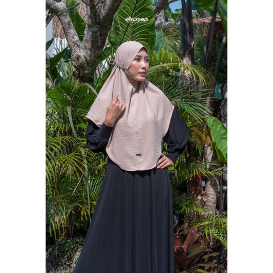 Khimar | Bergo | Kerudung Instan Rayon Hafsah Elhasna (non pet)