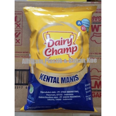 

Susu Dairy Champ 1Kg Kemasan Bantal/Pillow