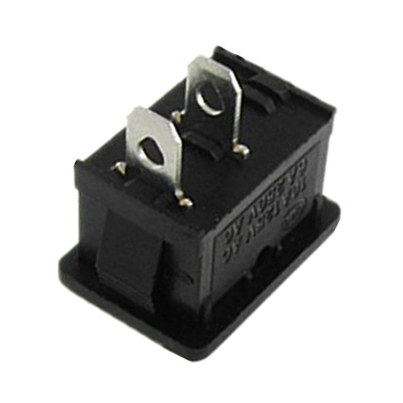 Saklar Mini Power 10x15mm Switch Rocker 2 kaki on off AC DC