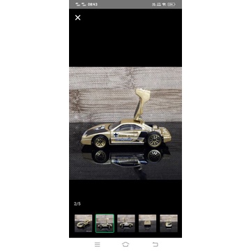 Hotwheels ferrari F 40 gold dash LOOSE