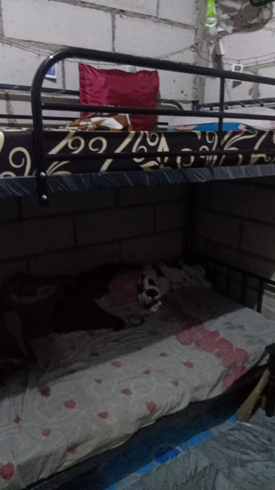 Ranjang Susun Ranjang Tingkat Besi Uk. 90 X 200 Garansi + Busa Inoac Asli