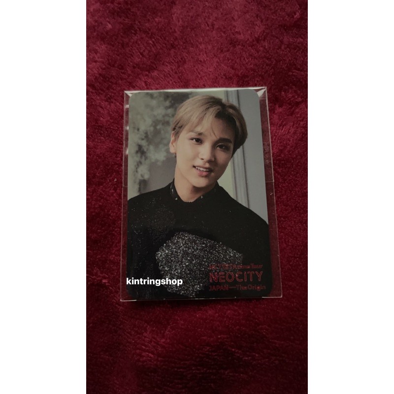 [BOOKED]Photocard haechan japan arena tour (wts pc ina nct 127) merch hc md event