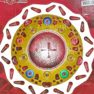 Piringan Cakram Depan Variasi Honda Metik Disc Brake Front Metic Vario 150 New 5 Baut