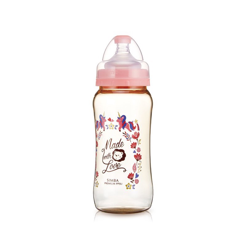 Simba Dorothy Wonderland PPSU Wide Neck Feeding Bottle Botol Susu 360ml