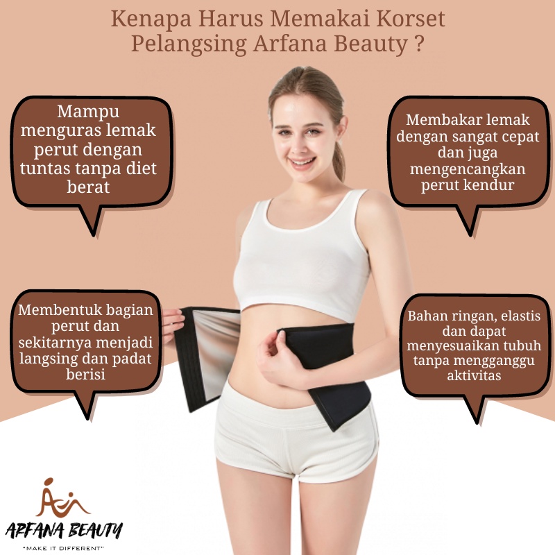 Korset Pelangsing Perut Wanita Ampuh Korset Pinggang Perut Buncit Pembakar Lemak Pakaian Baju Gym Wanita Sabuk Pengecil Perut Pengecil Pinggang Ibu Melahirkan Waist Cincher Import Premium Terbaru