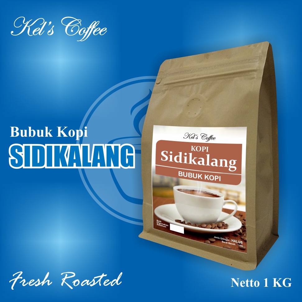 Kopi Hitam SIDIKALANG Asli Medan 1 KG