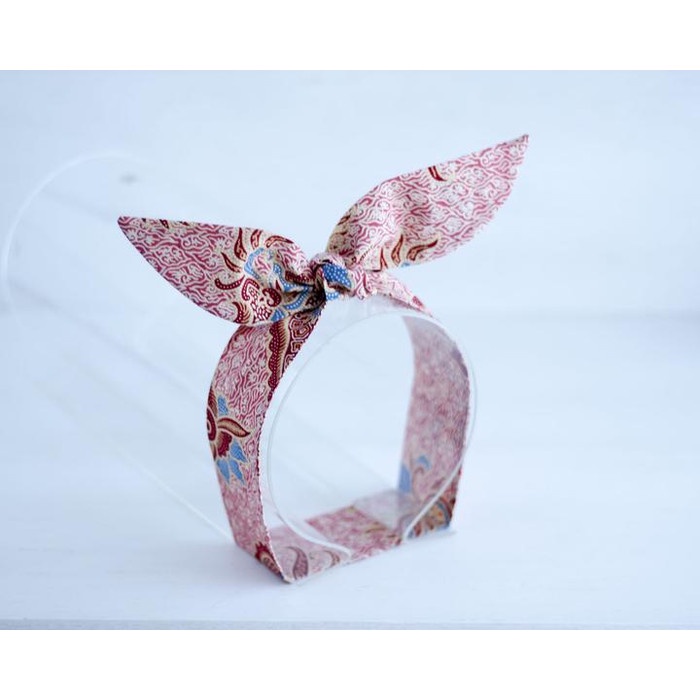 Baby Sequoia Tie up Batik Series - headband bandana anak bayi
