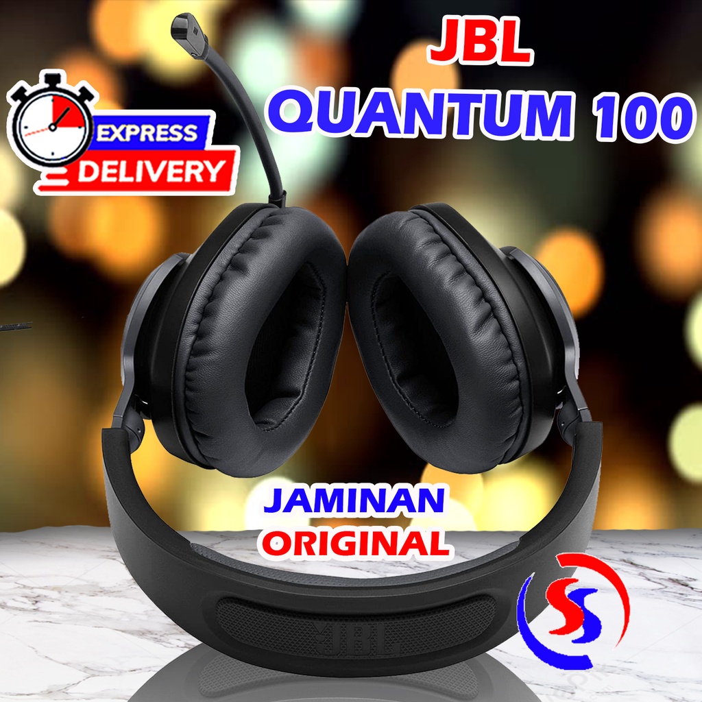 HEADSET GAMING JBL QUANTUM 100 GARANSI RESMI