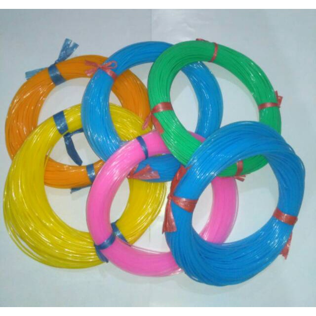 Sedotan selang Infus Tali warna Cerah es Lilin Limun minuman anak diameter 2mm