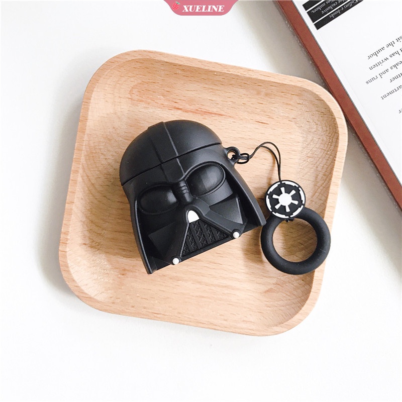 Soft Case AirPods 1 / 2pro Gambar Kartun Star Wars Bahan Silikon