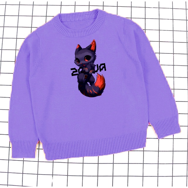 Crewneck anak Zorua Sweater anak size M-XXL