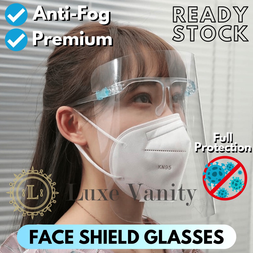 FaceShield Kacamata / FaceShield Nagita READY STOCK / Face Protection / JAKARTA