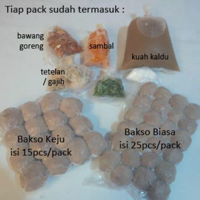 

Paling Laris Bakso Paket Lengkap Dengan Kaldu - Bakso Keju Termantap