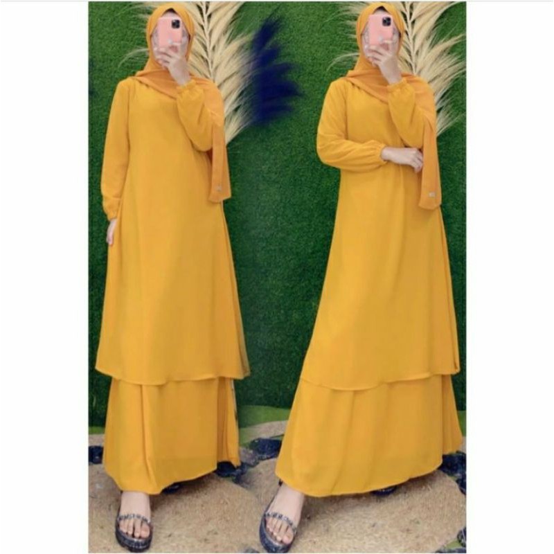 Gamis Malaysia polos