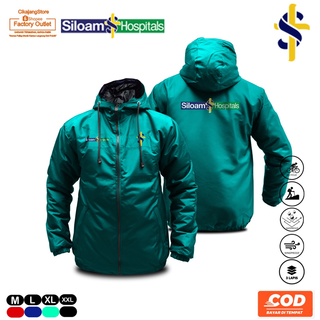 Jaket Siloam Jaket Medis Jaket Perawat Jaket Rumah Sakit Siloam Jaket Kesehatan