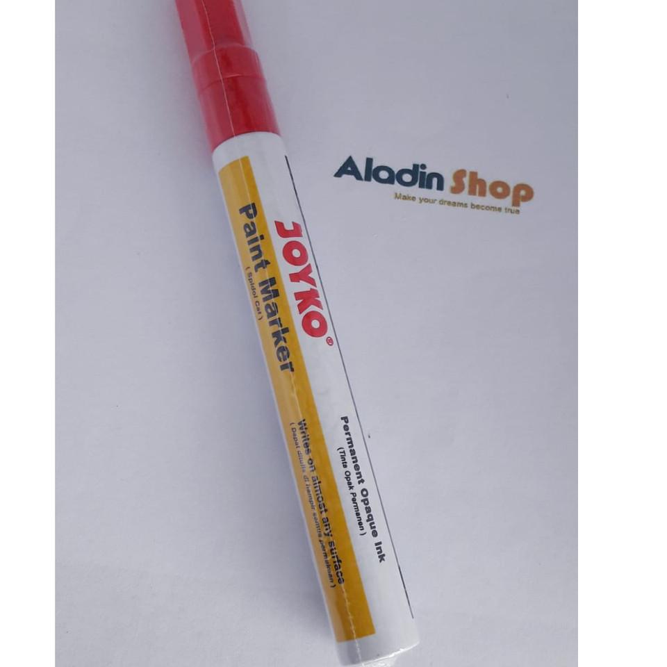 

Hati-hati Barang Tiruan Sepidol Spidol Paint Permanent Marker Cat kuning Biru Putih Hijau Biru Emas Joyko Yellow Blue White ソ 59