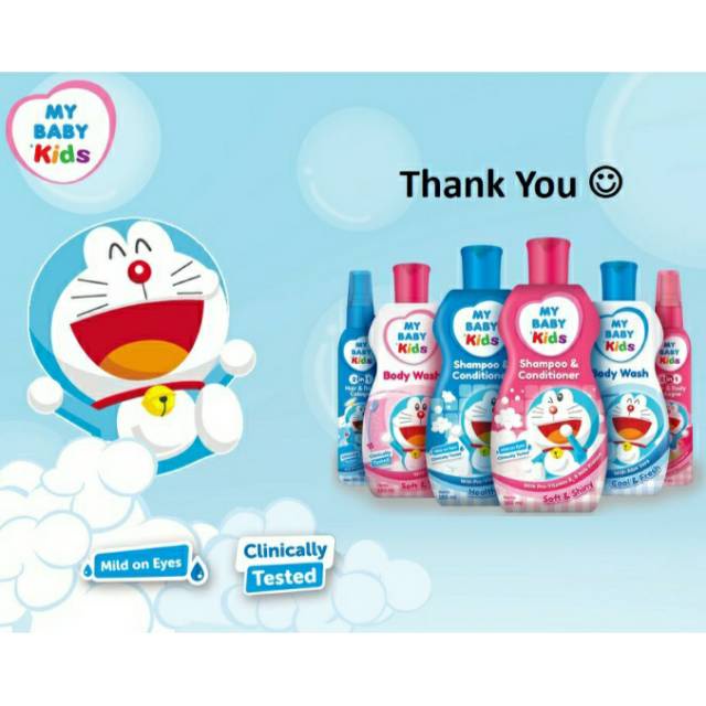 MY BABY KIDS Shampoo &amp; Conditioner 180ml//body wash 180ml//cologne 100ml