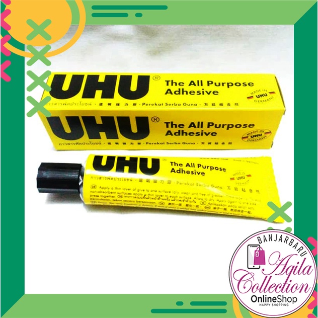 

THE ALL PURPOSE ADHESIVE LEM UHU 35ML