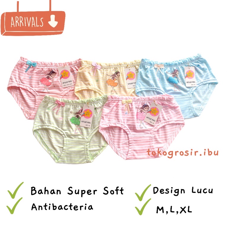 CD Celana Dalam Anak Perempuan Cewek Balita Kids Celana Dalam Boxer Anak Cewek CD Kancut Anak Katun